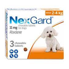 NEXGARD 2-4KG 3 TABS